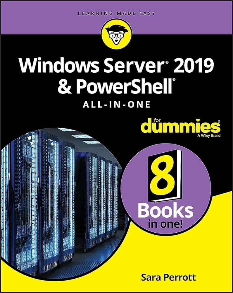 Windows Server 2019 & PowerShell All-in-One For Dummies cover image