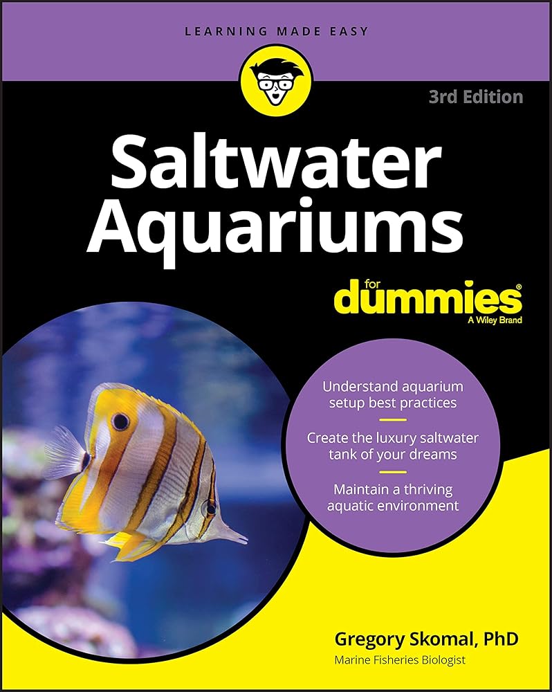 Saltwater Aquariums For Dummies cover image