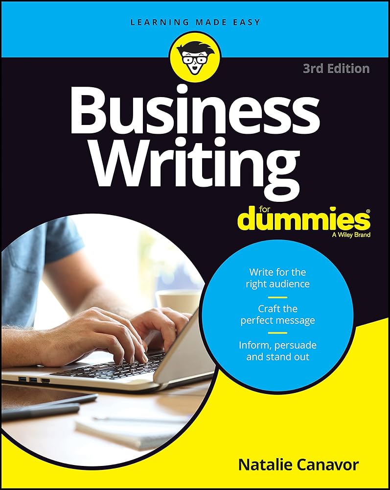 Business Writing For Dummies (For Dummies (Business & Personal Finance)) cover image