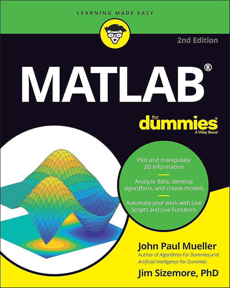 MATLAB For Dummies (For Dummies (Computer/Tech)) cover image