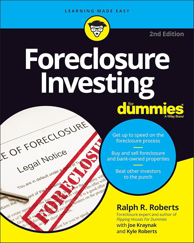 Foreclosure Investing For Dummies cover image