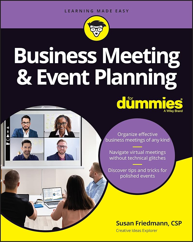 Business Meeting & Event Planning For Dummies cover image
