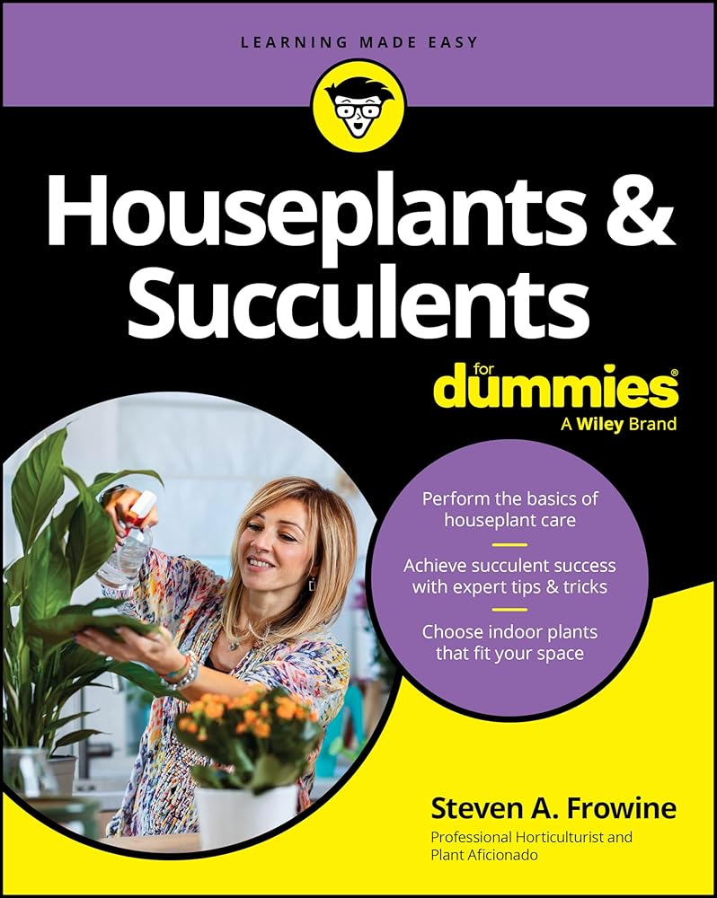 Houseplants & Succulents For Dummies cover image