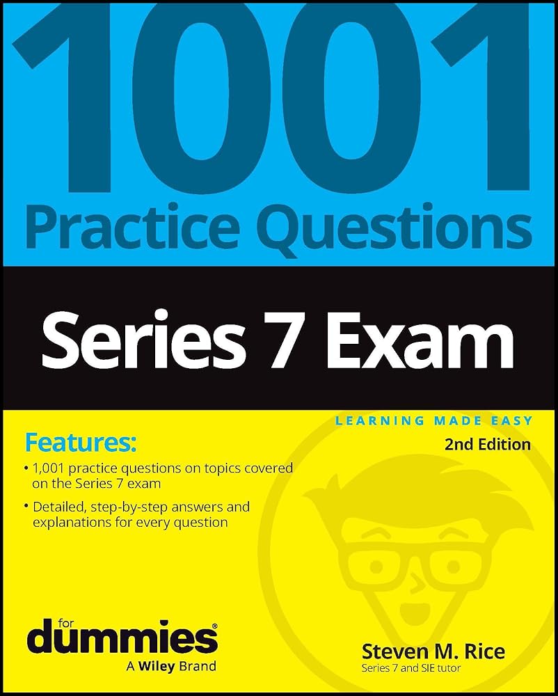 Series 7 Exam: 1001 Practice Questions For Dummies cover image