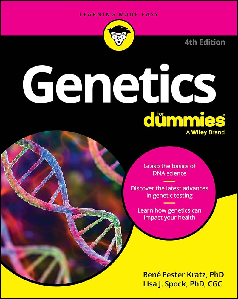 Genetics For Dummies cover image