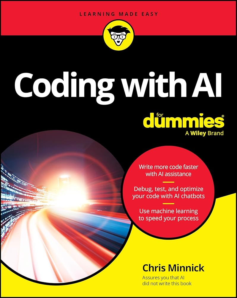 Coding with AI For Dummies (For Dummies: Learning Made Easy) cover image
