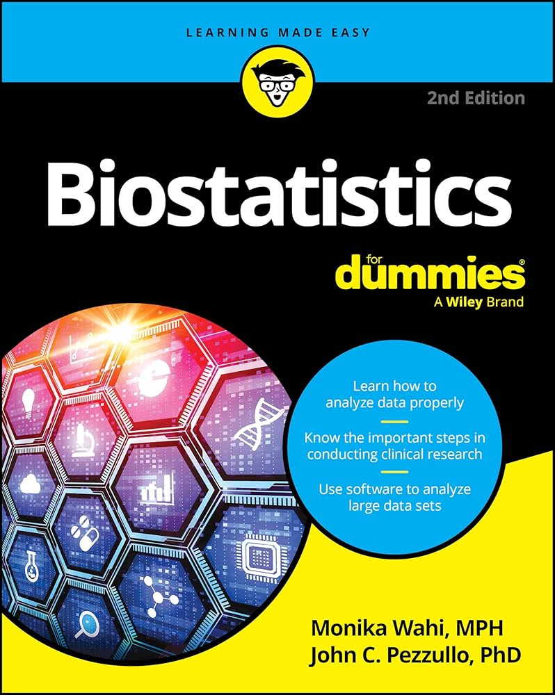 Biostatistics For Dummies cover image
