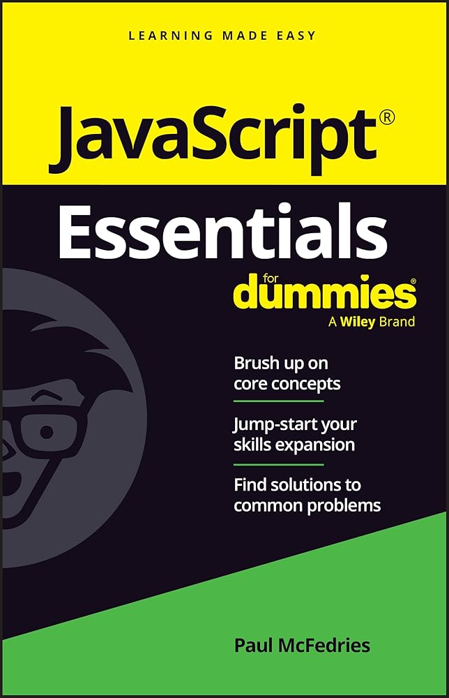 JavaScript Essentials For Dummies cover image