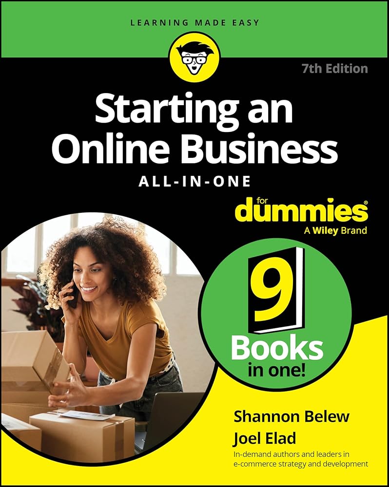 Starting an Online Business All-in-One For Dummies (For Dummies (Business & Personal Finance)) cover image