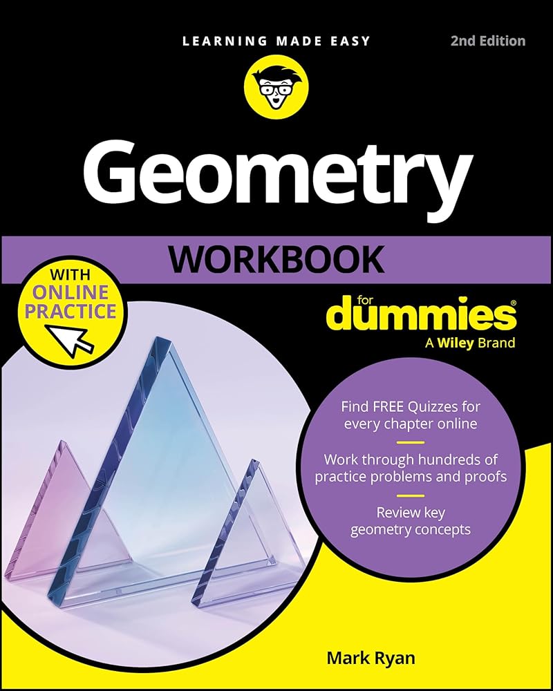 Geometry Workbook For Dummies cover image