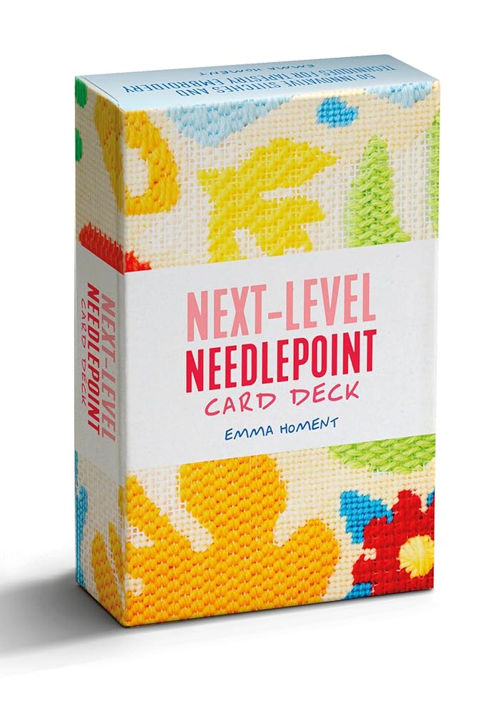 Next-Level Needlepoint Card Deck: 50 innovative stitches and techniques for tapestry embroidery cover image