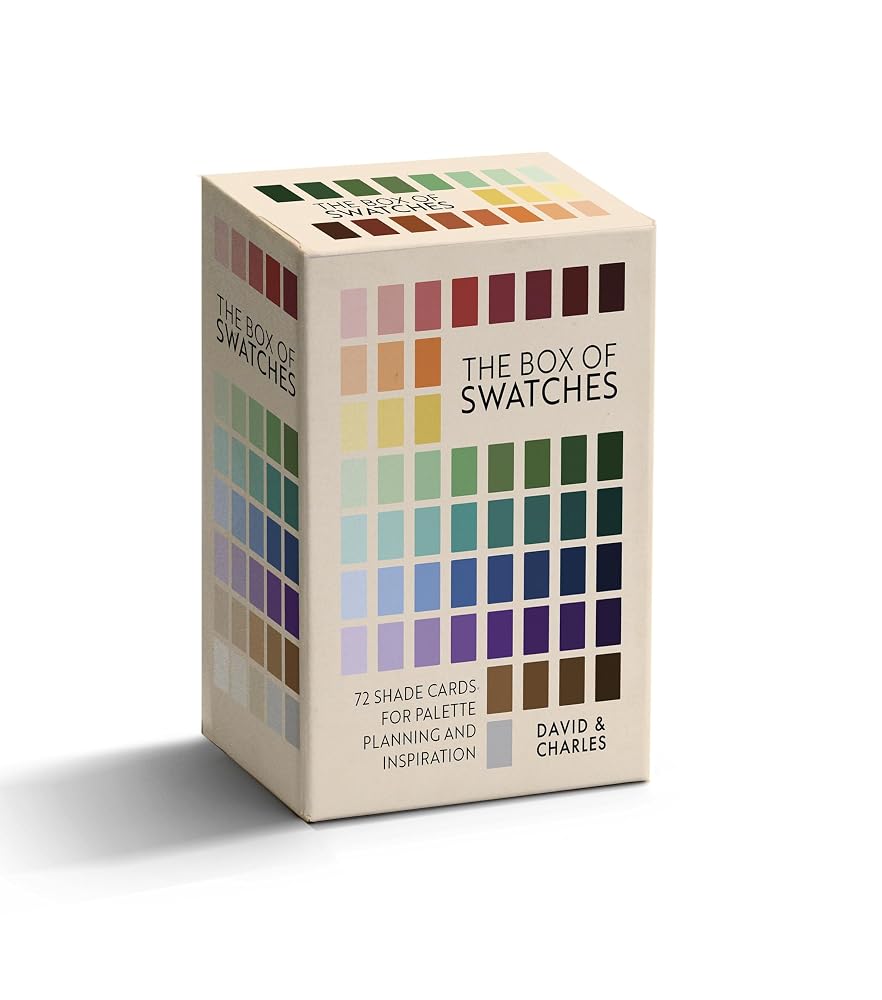 Box of Swatches: 72 Shade Cards for Palette Planning and Inspiration cover image