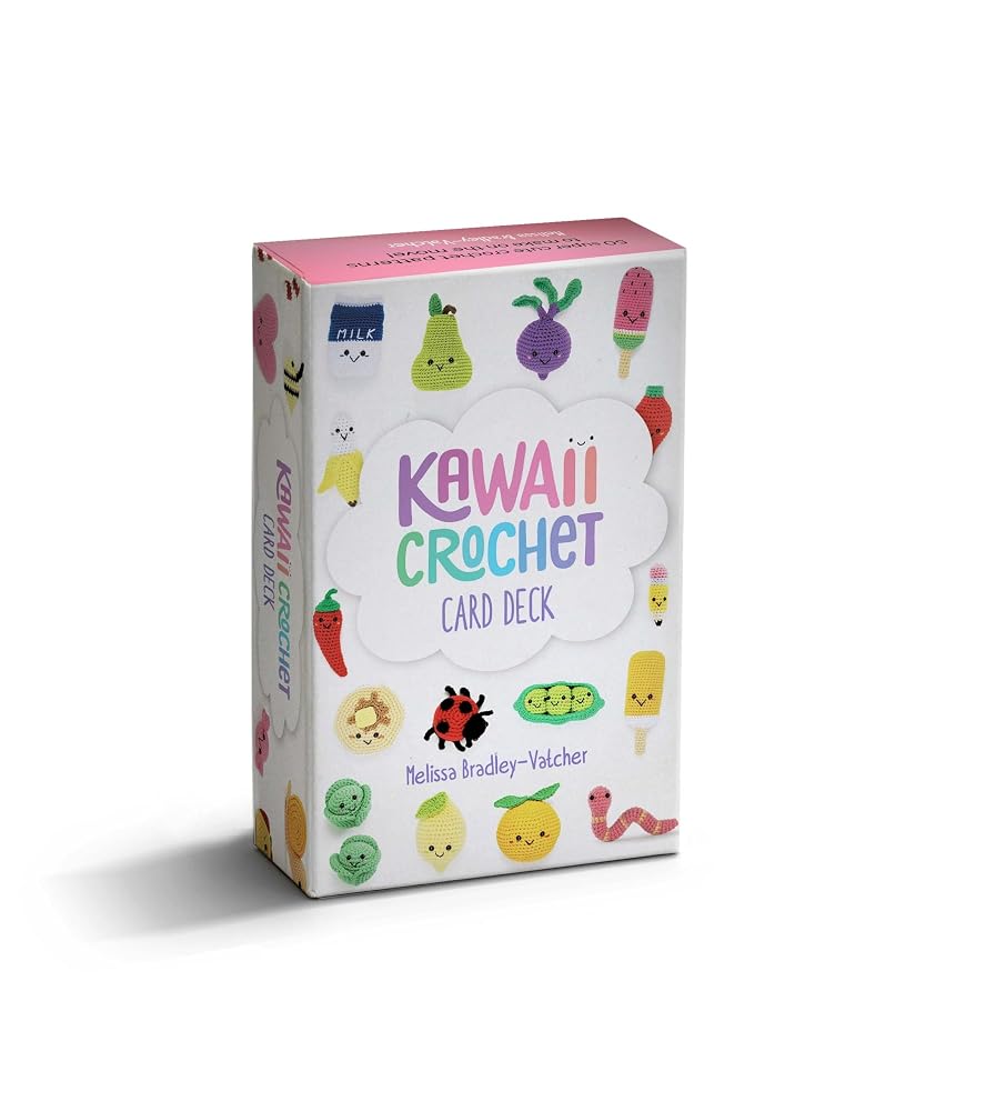 Kawaii Crochet Card Deck: 50 super cute amigurumi patterns to make on the move! cover image