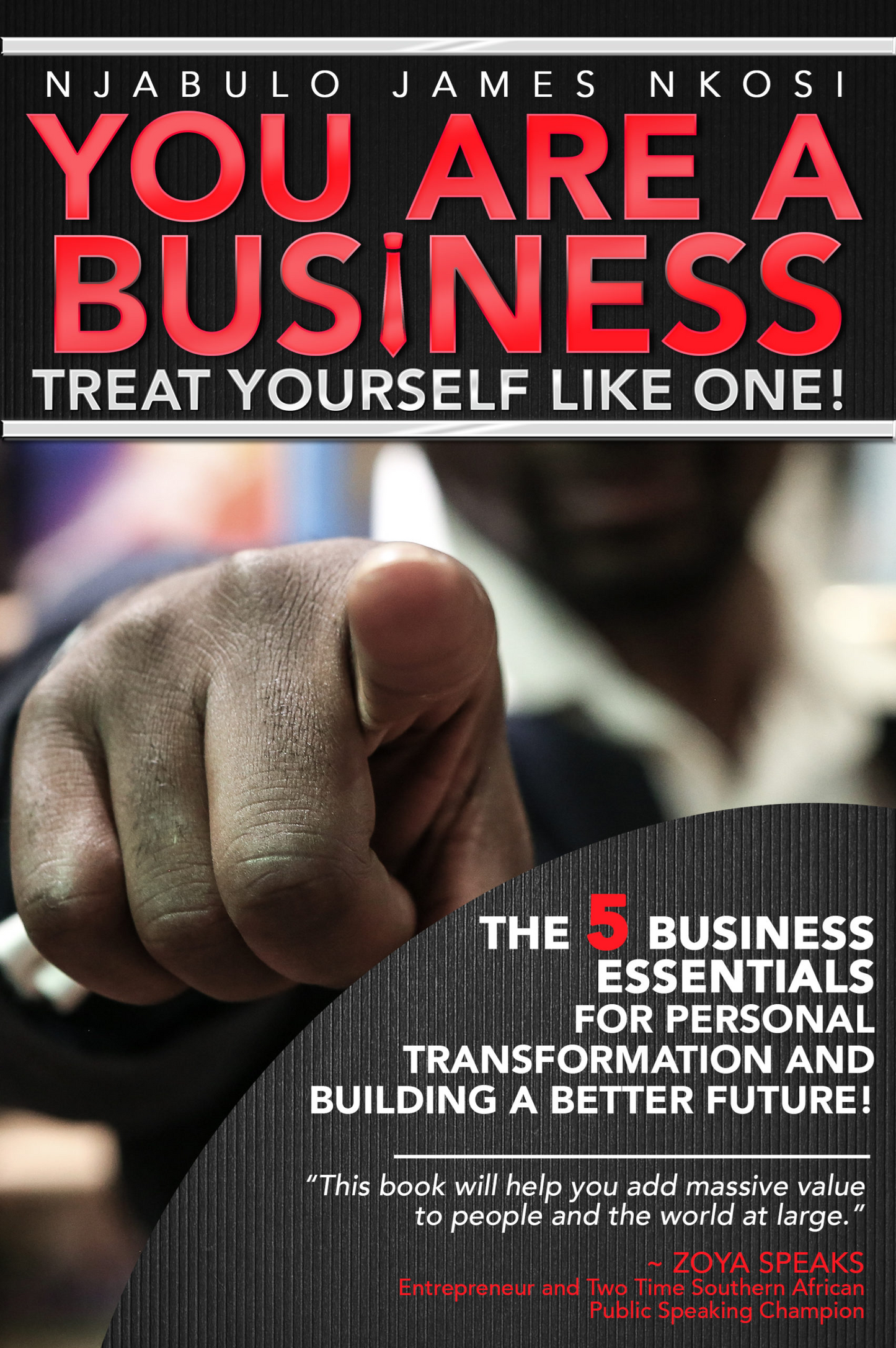 You Are A Business: Treat Yourself Like