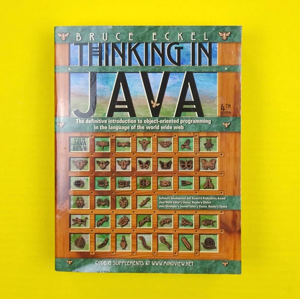 Java Dictionary Book Thinking in Java – Mzansi Books