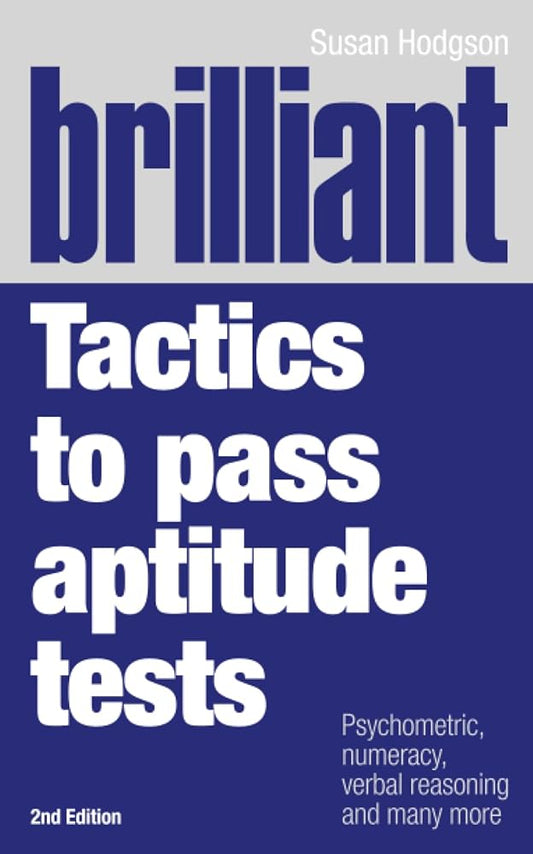 Brilliant Tactics to Pass Aptitude Tests cover image