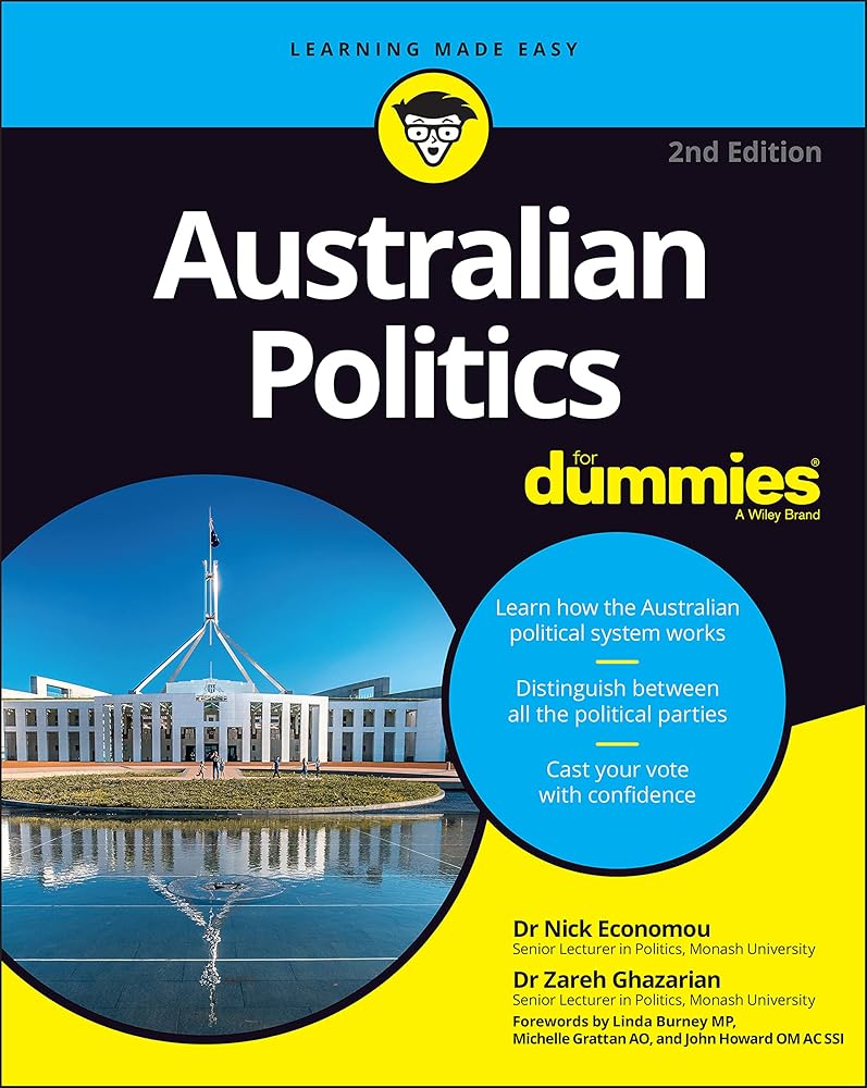 Australian Politics For Dummies cover image