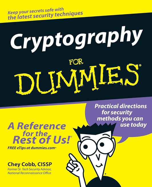 Cryptography For Dummies cover image