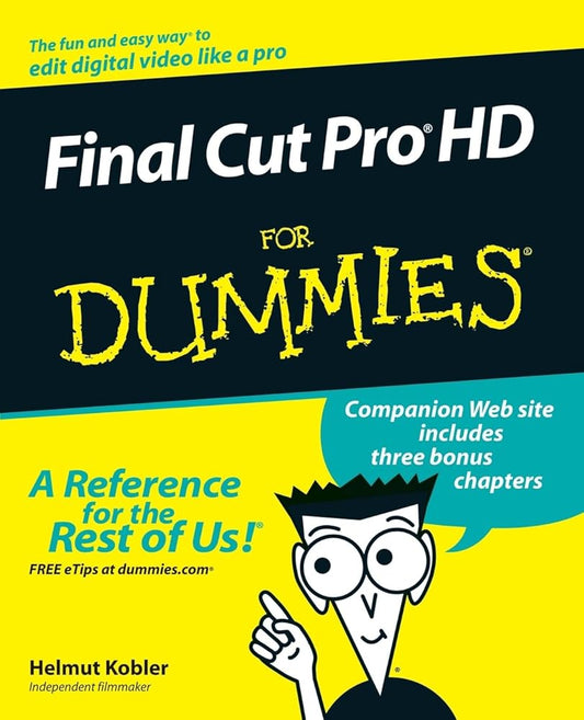 Final Cut Pro HD For Dummies cover image