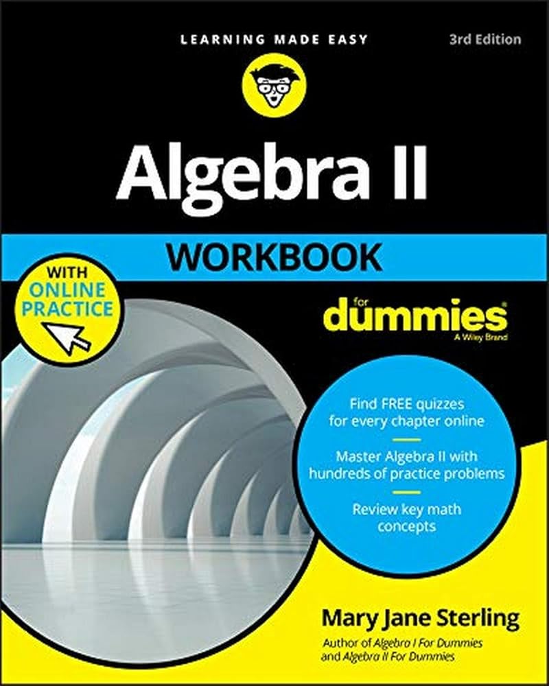 Algebra II Workbook For Dummies cover image