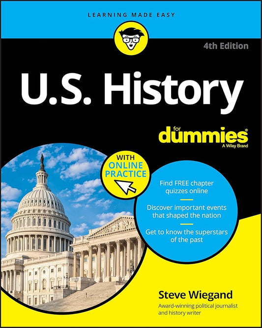 U.S. History For Dummies cover image