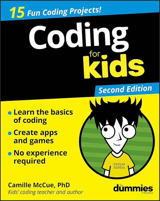 Coding For Kids For Dummies cover image