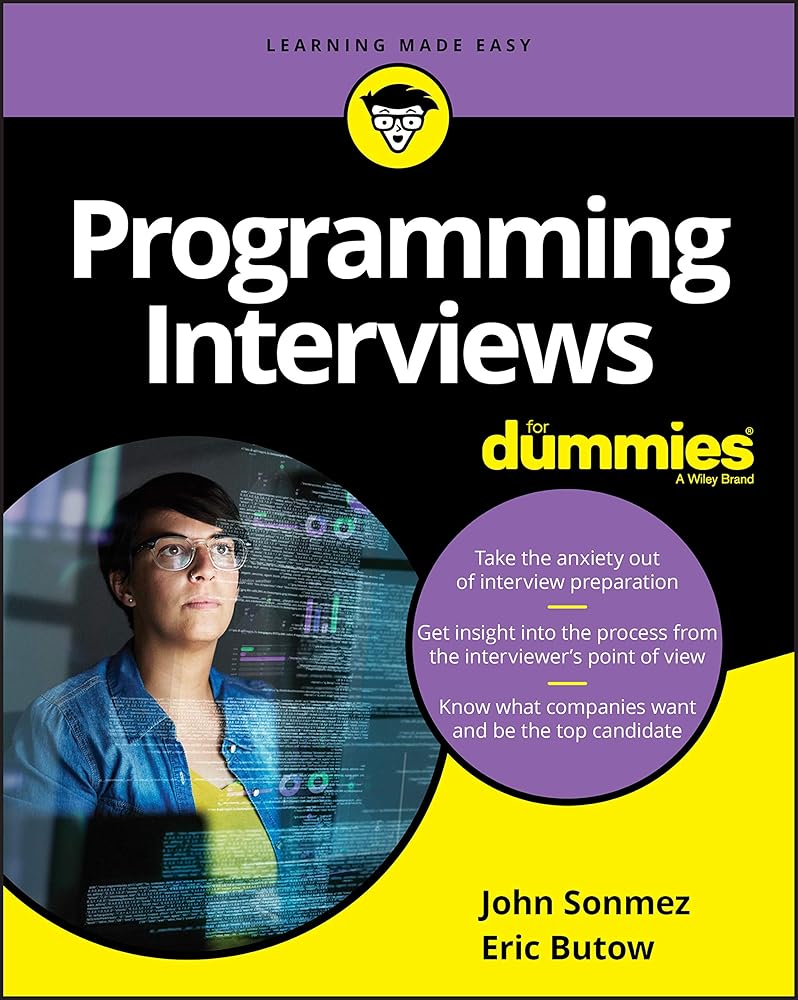 Programming Interviews For Dummies cover image