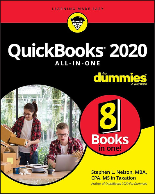 QuickBooks 2020 All-in-One For Dummies cover image