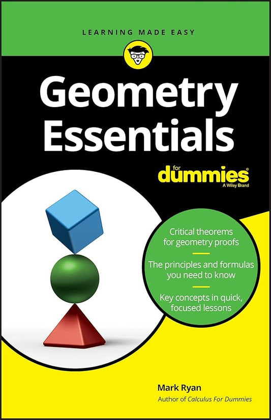 Geometry Essentials For Dummies cover image