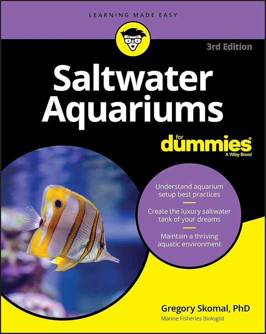 Saltwater Aquariums For Dummies cover image