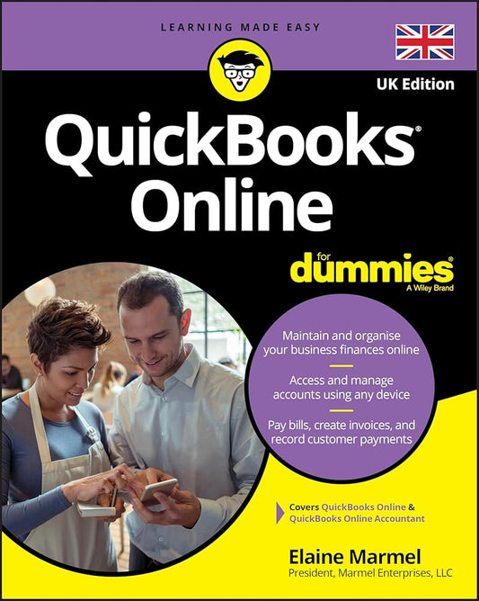 QuickBooks Online For Dummies (UK) cover image