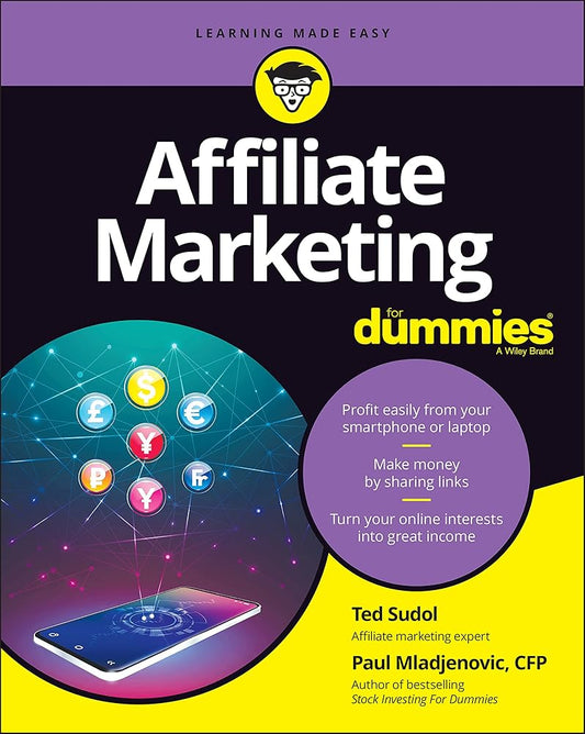 Affiliate Marketing For Dummies cover image