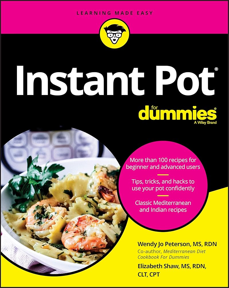 Instant Pot Cookbook For Dummies cover image