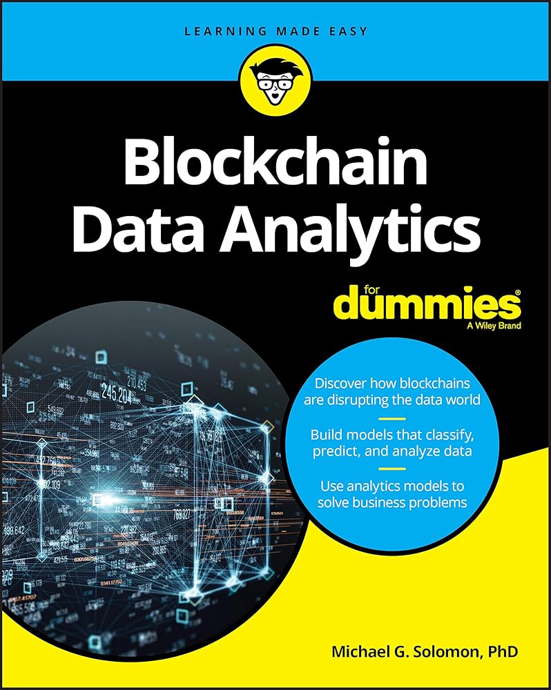 Blockchain Data Analytics For Dummies cover image