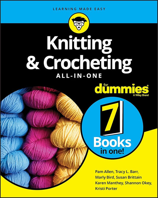 Knitting & Crocheting All-in-One For Dummies cover image