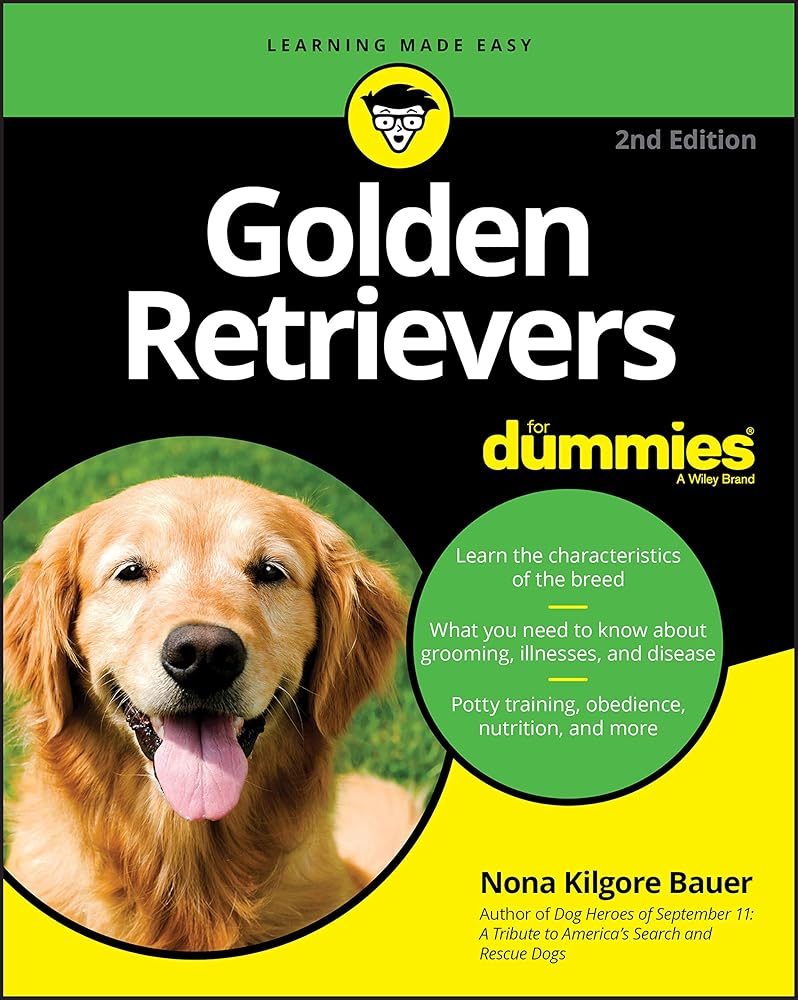 Golden Retrievers For Dummies cover image