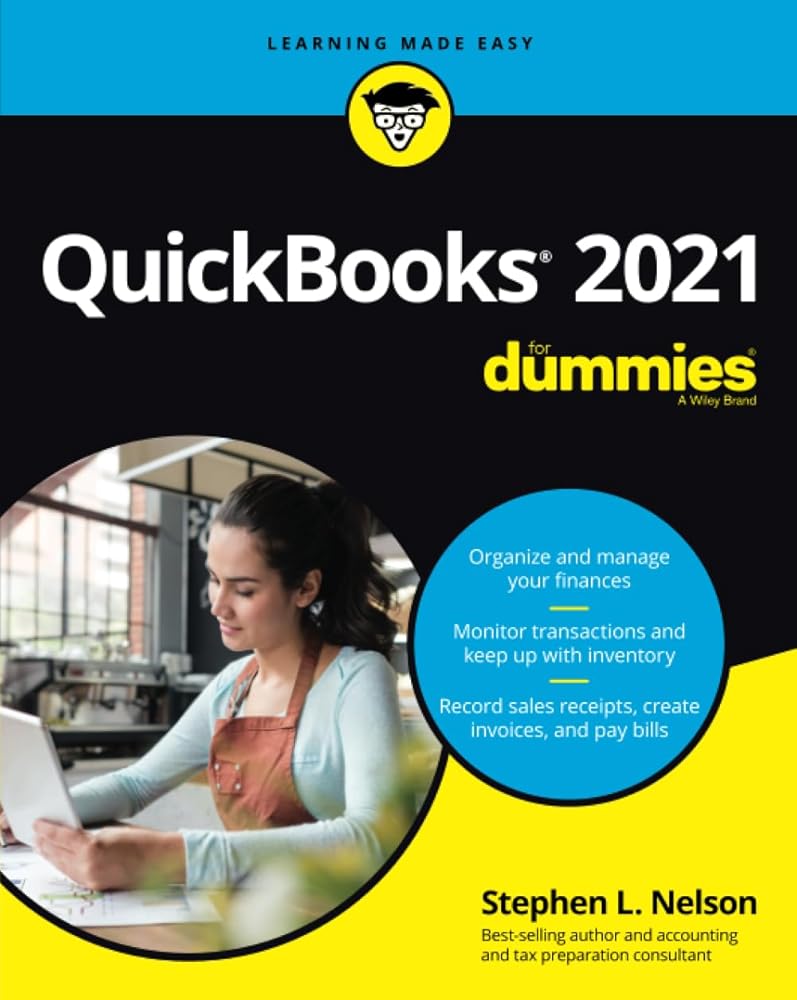 QuickBooks 2021 For Dummies cover image