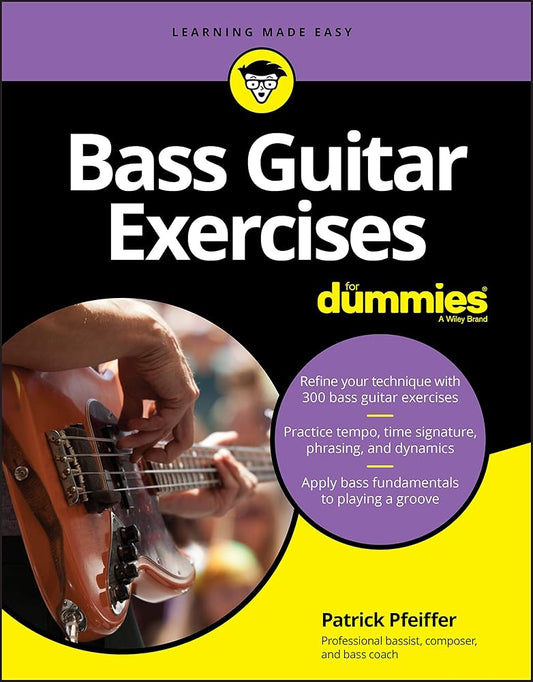 Bass Guitar Exercises For Dummies (For Dummies (Music)) cover image