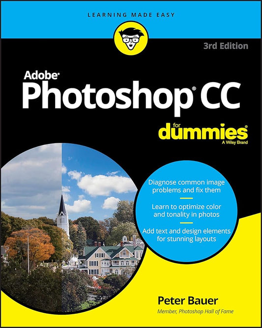 Adobe Photoshop CC For Dummies (For Dummies (Computer/Tech)) cover image
