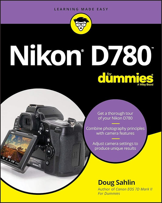 Nikon D780 For Dummies cover image