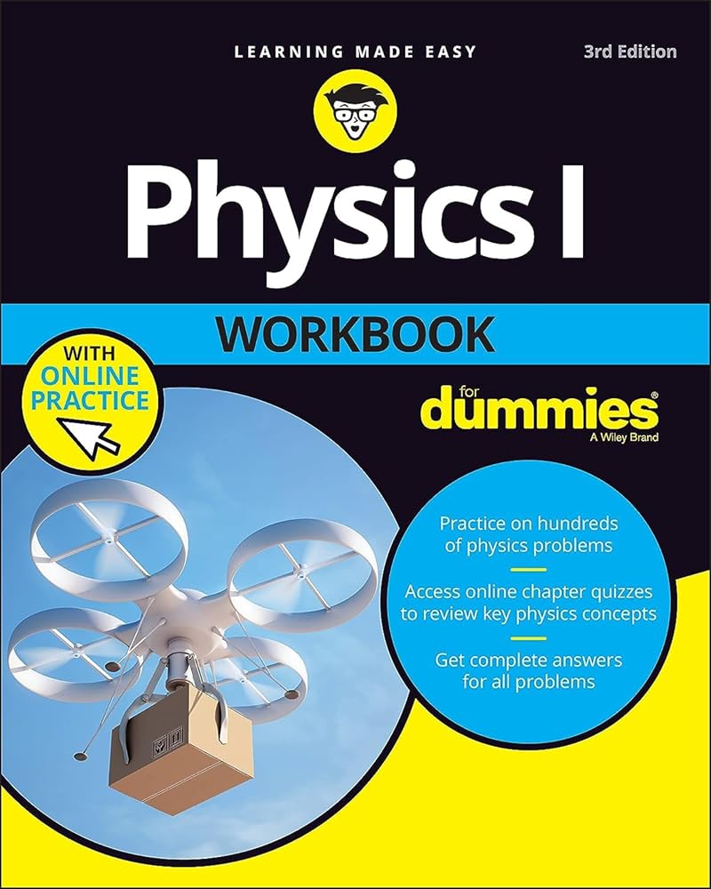 Physics I Workbook For Dummies with Online Practice cover image