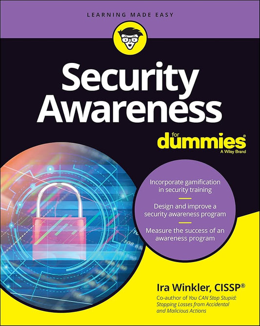 Security Awareness For Dummies (For Dummies (Computer/Tech)) cover image