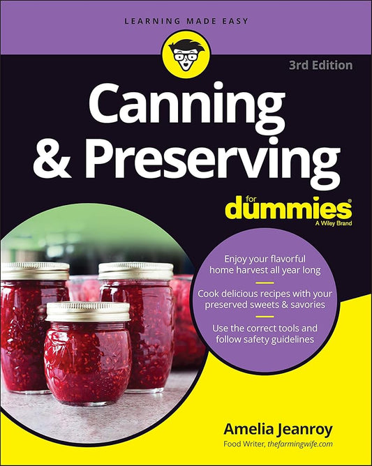 Canning & Preserving For Dummies cover image