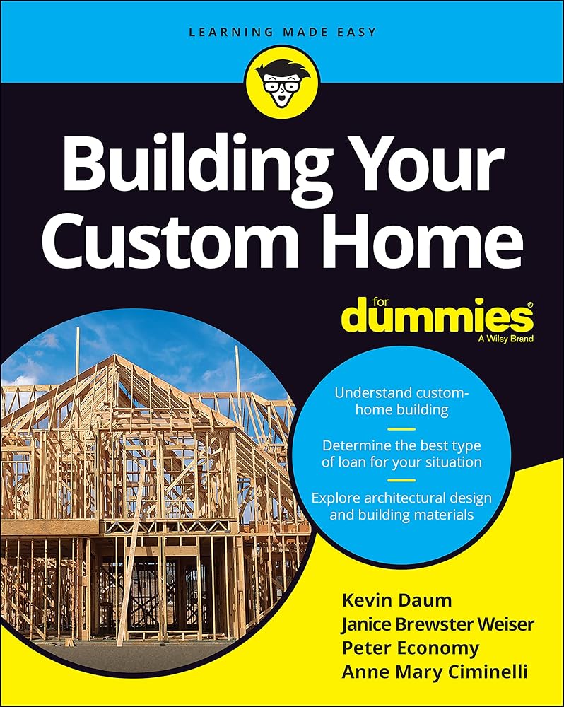 Building Your Custom Home For Dummies cover image
