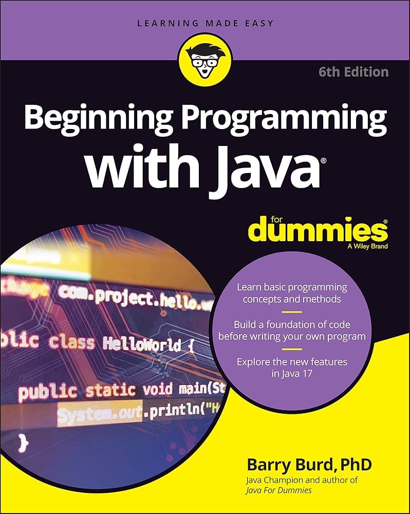 Beginning Programming with Java For Dummies cover image