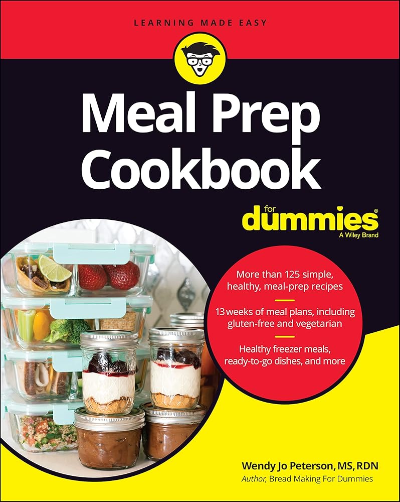 Meal Prep Cookbook For Dummies cover image