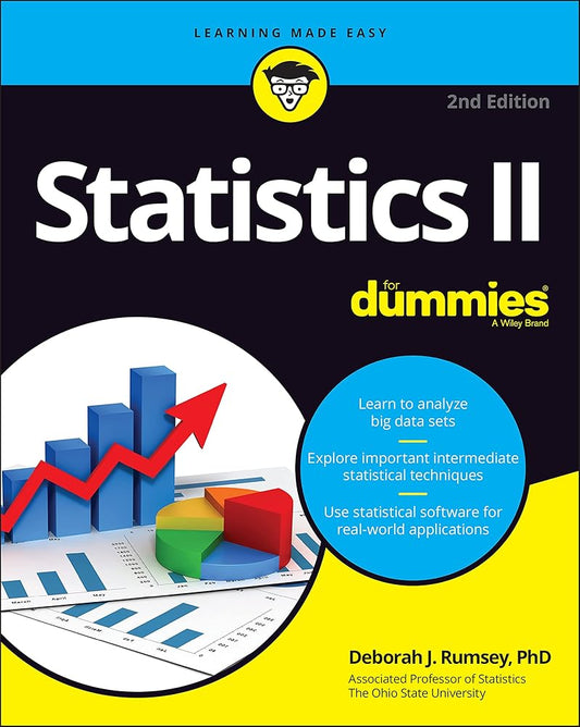 Statistics II For Dummies cover image