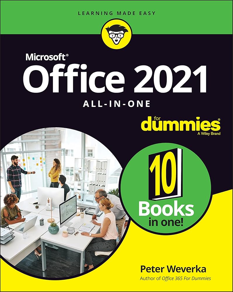 Office 2021 All-in-One For Dummies cover image