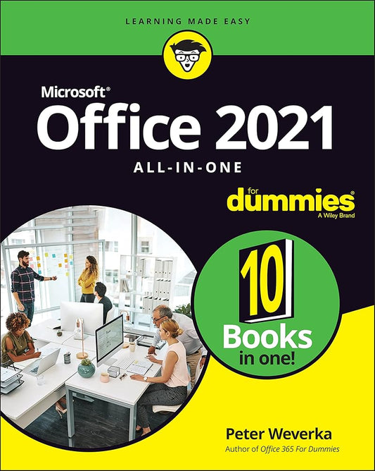 Office 2021 All-in-One For Dummies cover image