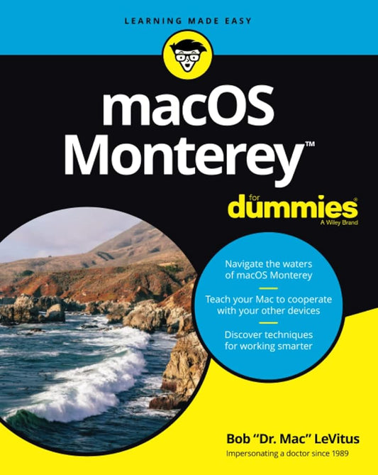 macOS Monterey For Dummies (For Dummies (Computer/Tech)) cover image